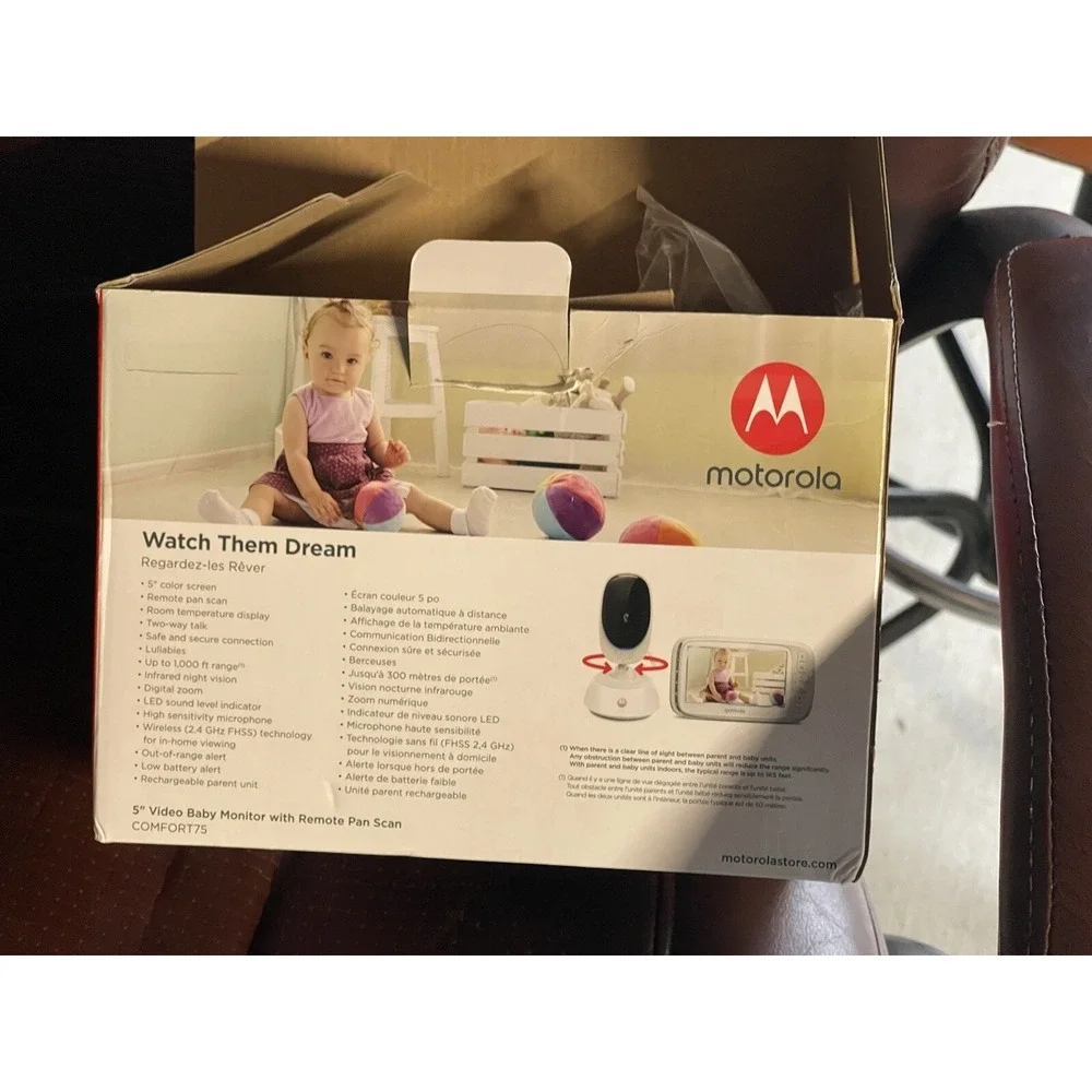 Motorola Comfort75 Video Baby Monitor